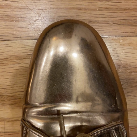 Rose gold Dieppa Restrepo oxfords - Picture 4 of 5